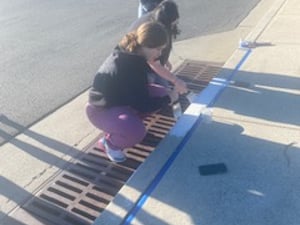 Storm Drain Stenciling 4
